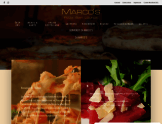 marcos-pizza.de screenshot