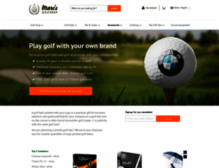 marcs-golfshop.com screenshot