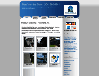 marcsontheglass.com screenshot