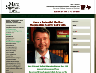 marcstewartlaw.com screenshot