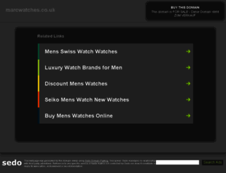 marcwatches.co.uk screenshot
