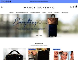 marcymckenna.com screenshot