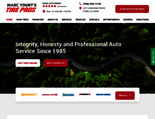 marcyountstirepros.com screenshot