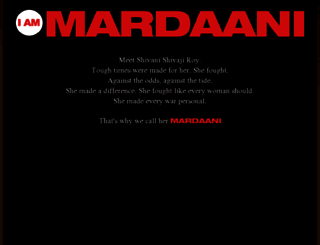 mardaani.blogadda.com screenshot