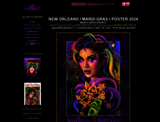 mardigrasgraphics.com screenshot