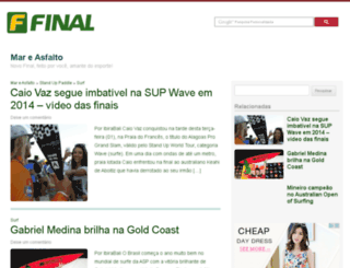 mareasfalto.final.com.br screenshot