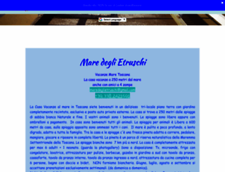 maredeglietruschi.it screenshot