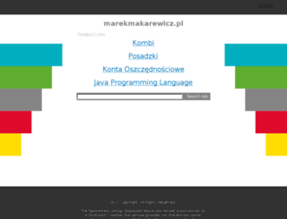 marekmakarewicz.pl screenshot