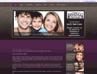 marengodental.com screenshot
