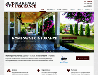 marengoinsurance.net screenshot
