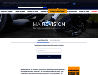 marevisionnorauto.com screenshot