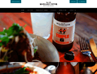 margaretriverbeverages.com.au screenshot