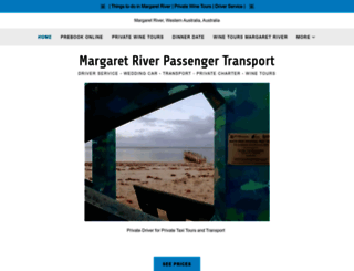 margaretriverpassengertransport.com.au screenshot