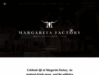 margaritafactory.com screenshot