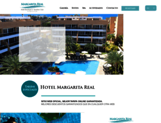 margaritareal.com.ve screenshot