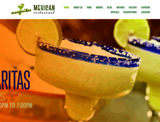 margaritasmexicanrestaurant.com screenshot