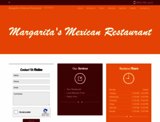 margaritasmexicanrestauranttn.com screenshot