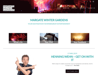 margatewintergardens.co.uk screenshot