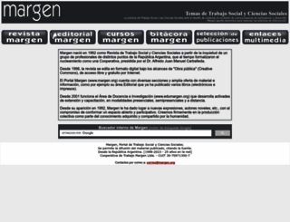 margen.org screenshot