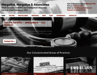 margoliuslaw.com screenshot