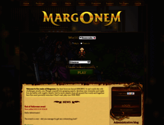 margonem.com screenshot