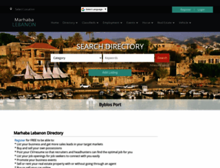 marhabalebanon.com screenshot