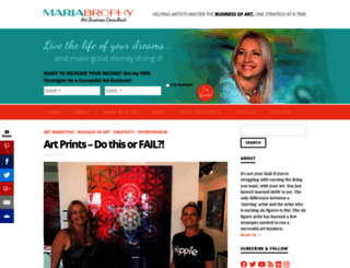 mariabrophy.com screenshot