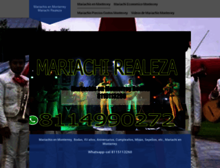 mariachirealeza.com screenshot