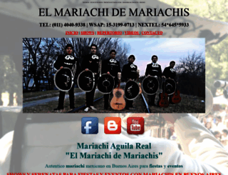 mariachisyserenatas.com.ar screenshot
