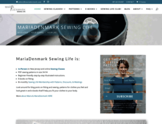 mariadenmark.com screenshot