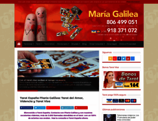 mariagalilea.com screenshot