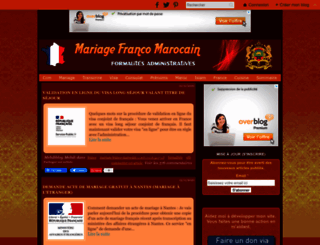 mariage-franco-marocain.net screenshot
