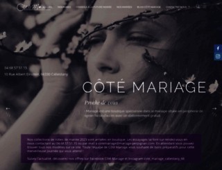 mariage-perpignan.com screenshot