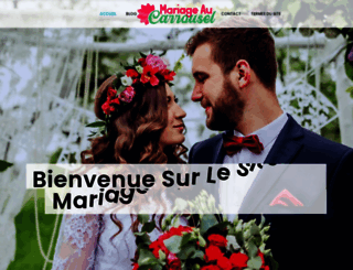 mariageaucarrousel.com screenshot