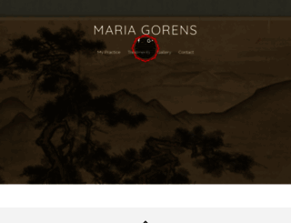 mariagorens.com screenshot