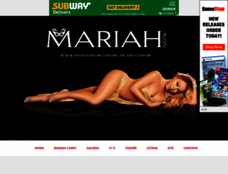 mariahnow.com.br screenshot