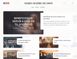 mariamadrededios.com.ar screenshot