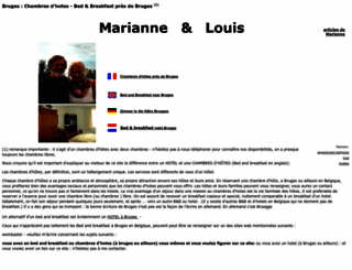marianne-louis.be screenshot