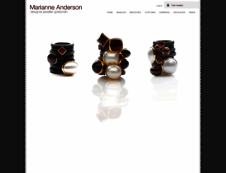 marianneanderson.co.uk screenshot