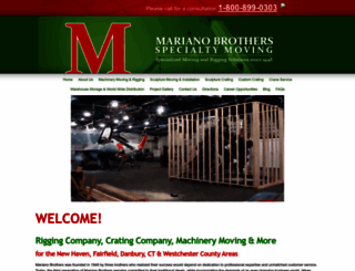 marianobrothersinc.com screenshot