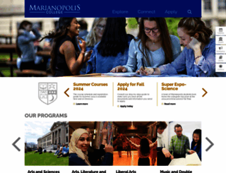 marianopolis.edu screenshot