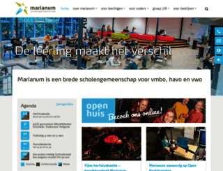 marianum.nl screenshot