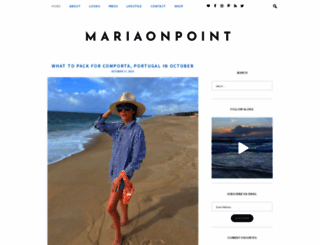 mariaonpoint.com screenshot
