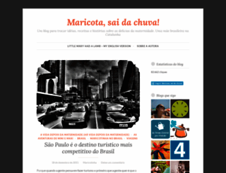 maricotinha.wordpress.com screenshot