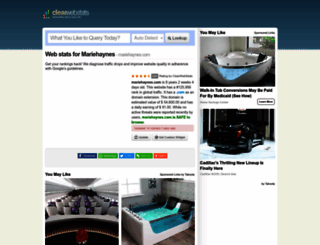mariehaynes.com.clearwebstats.com screenshot
