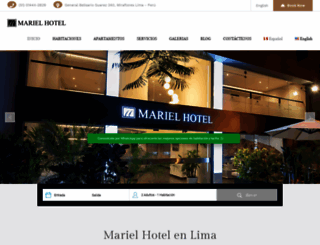 mariel-hotel.com screenshot
