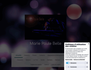 mariepaulebelle.fr screenshot