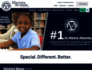 marietta-city.org screenshot