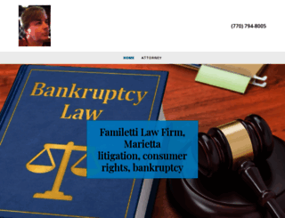 mariettabankruptcy.com screenshot