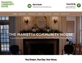 mariettacommunityhouse.org screenshot